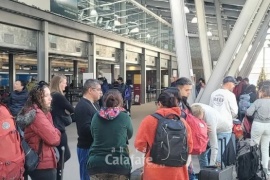 Por el temporal, cientos de pasajeros quedaron varados en El Calafate