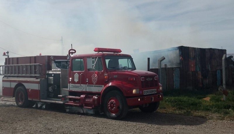 Importante incendio en el Barrio Padre Olivieri