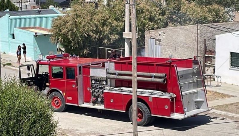 Prendieron fuego un contenedor de basura