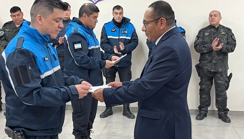 Finalizó el primer curso de policía del 2024