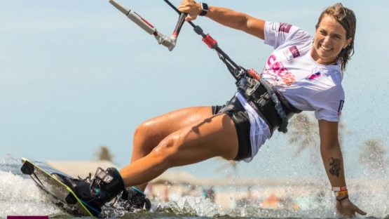 La kitesurfista Claudia León dirá presente, una vez más, en la 3era Edición de 