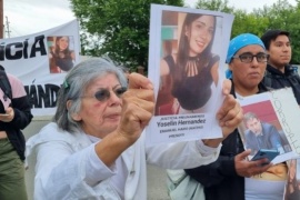 Reclamo de justicia por la muerte de Yoselin Hernández