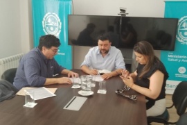 Vocal Jerez se reunió con el ministro de Salud, Ariel Varela