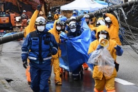 Son 126 los muertos por el terremoto en Japón