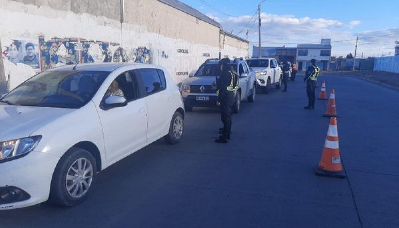 Operativos preventivos en Río Gallegos