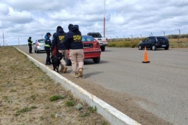 Operativos de seguridad en Puerto San Julián