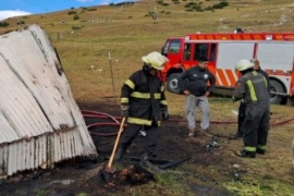 Incendio en Chacras detrás del Dique San José