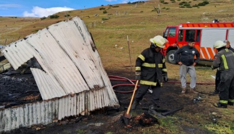 Incendio en Chacras detrás del Dique San José