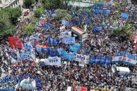 Los gremios de la CGT no pagarán las multas aplicadas por el Gobierno