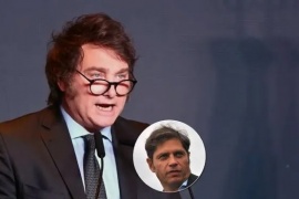 Milei le respondió a una cuenta fake de Axel Kicillof: las reacciones en redes