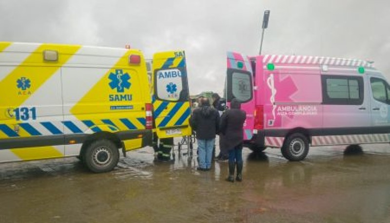 El hospital de Río Gallegos brindó colaboración para trasladar paciente a Punta Arenas