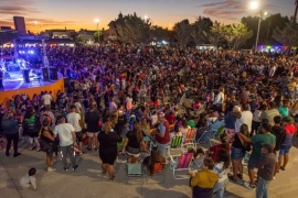 Playa Unión tuvo un importante movimiento turístico en enero