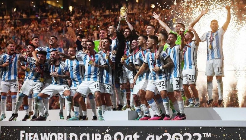 Argentina en la cima del ranking mundial de la FIFA