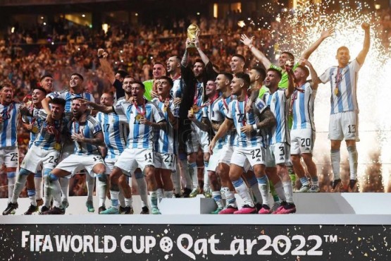 Argentina en la cima del ranking mundial de la FIFA