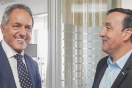 Grasso con Scioli: "Unimos esfuerzos por el desarrollo de Río Gallegos"