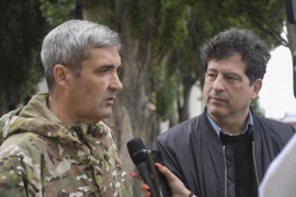 El Ejército se sumó a las tareas de mantenimiento de los colegios