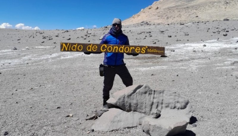 Policía conquistó la cumbre del Aconcagua 