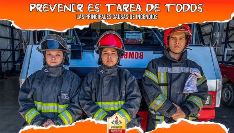 Bomberos continúa brindando recomendaciones para evitar incendios