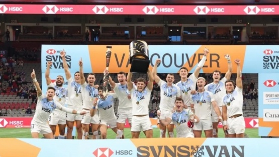 Los Pumas Seven son tricampeones de Vancouver