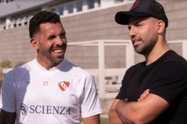 Kun Agüero entrenará con Independiente