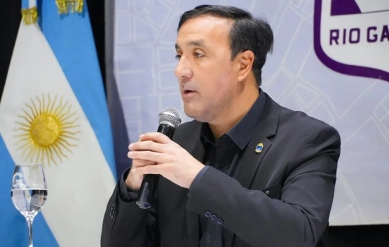 Pablo Grasso, intendente de Río Gallegos. 