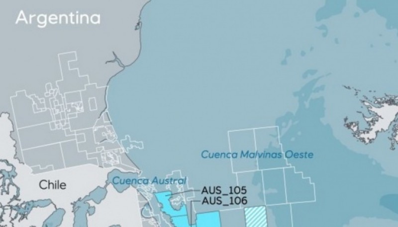 La noruega Equinor comienza la exploración sísmica en tres bloques del sur del Mar Argentino