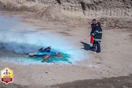 Bomberos capacitó a Protección Civil Municipal