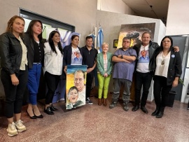 Los abuelos de Lucio Dupuy fueron homenajeados en Santa Cruz