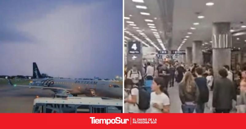 Vuelos Demorados Cancelados Y Caos En Aeroparque