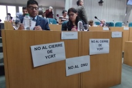 Diputados: reclamos por YCRT y represas en el recinto