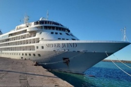 El Silver Windrunner en Puerto Deseado