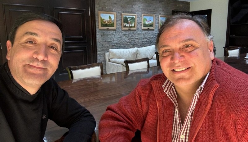 Pablo Grasso, de Río Gallegos, y Javier Belloni, de El Calafate. 