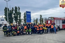 Se realizó simulacro en la Planta de YPF de Río Gallegos