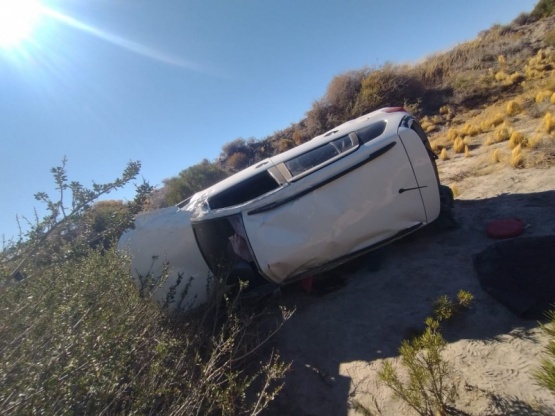 Un hombre perdió la vida en un vuelco