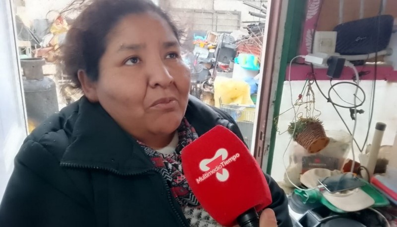 Verónica tras el incendio: “Hay gente solidaria y que nos va a ayudar”