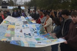 Caleta Olivia rindió homenaje a los héroes de Malvinas