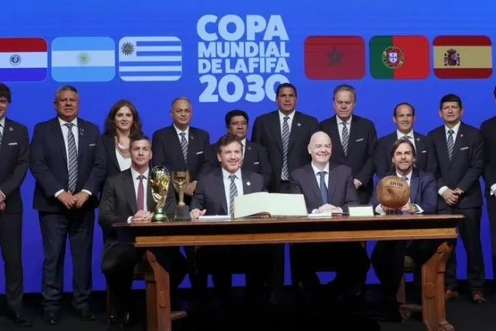 FIFA y Conmebol oficializaron la realización del Mundial 2030 en Sudamérica