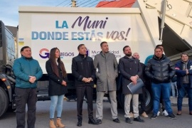 Municipio presentó nuevos camiones y más contenedores