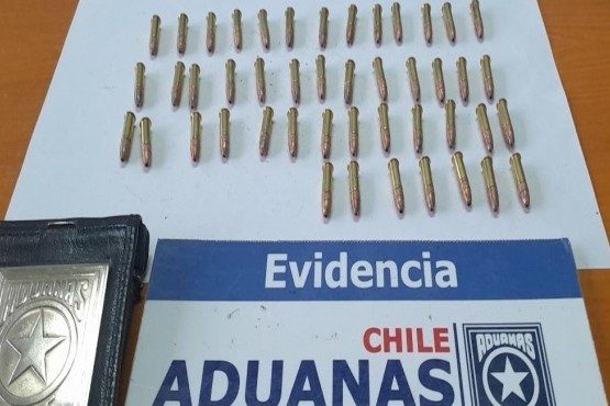 Fiscalizadores de Aduanas incautan marihuana y municiones en pasos Pehuenche e Icalma