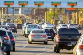 Los peajes de rutas nacionales aumentan un 200 % desde este viernes