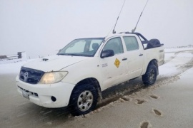 Agentes provinciales continúan trabajando en las rutas de Santa Cruz