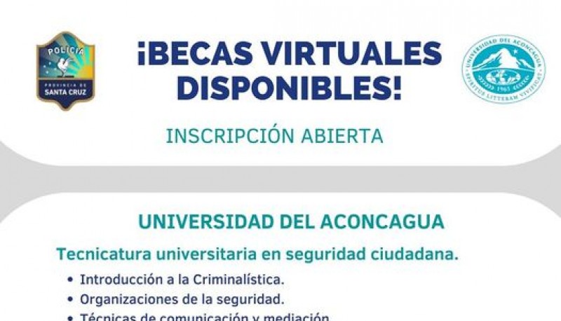 Se encuentran abiertas las inscripciones para las becas virtuales 