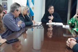 Autoridades de la Cámara de Comercio se reúnen con el intendente de Río Gallegos