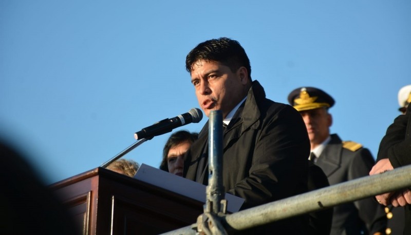 Gobernador Claudio Vidal.