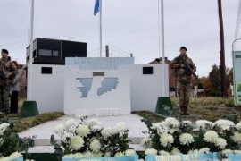 Homenajearon al soldado José Honorio Ortega