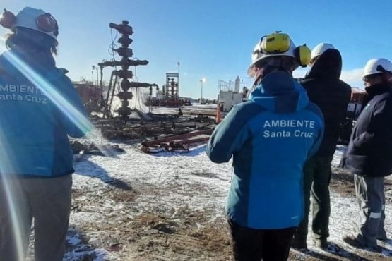 Se realizó una inspección al Pozo MAY.PA.x-1 de la Compañía General de Combustibles