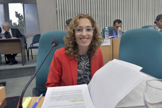 Diputada provincial Rocío García.