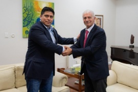 El gobernador Vidal recibió al Ministro Cúneo Libarona