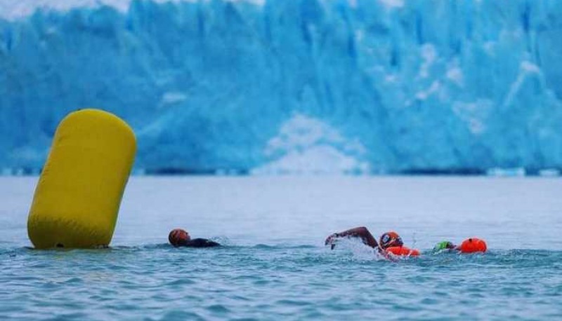 Winter Swimming World Cup Argentina en El Calafate