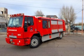 Bomberos sofocaron incendio sobre una vivienda